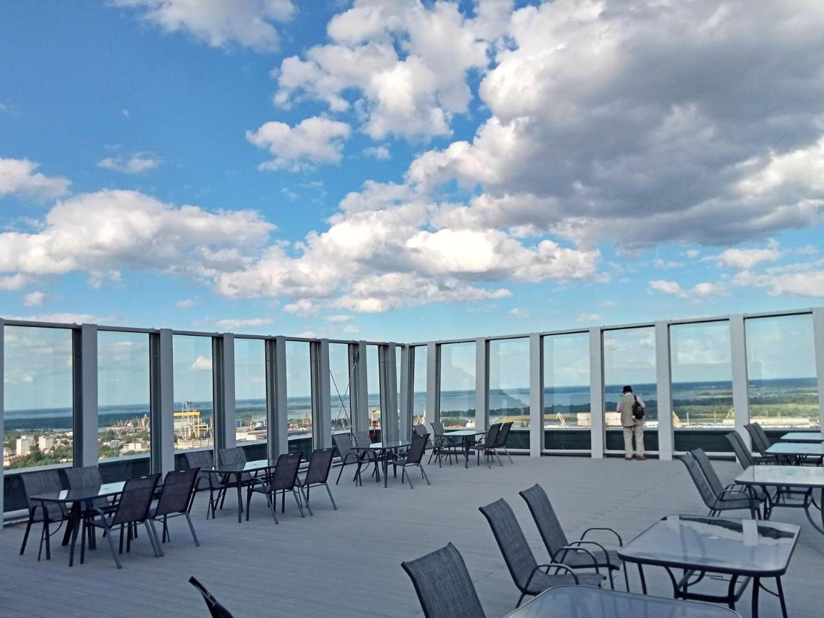 Hanza Tower - Luxurious Apartment 60M2 - 15Th Floor City View Szczecin Exterior foto