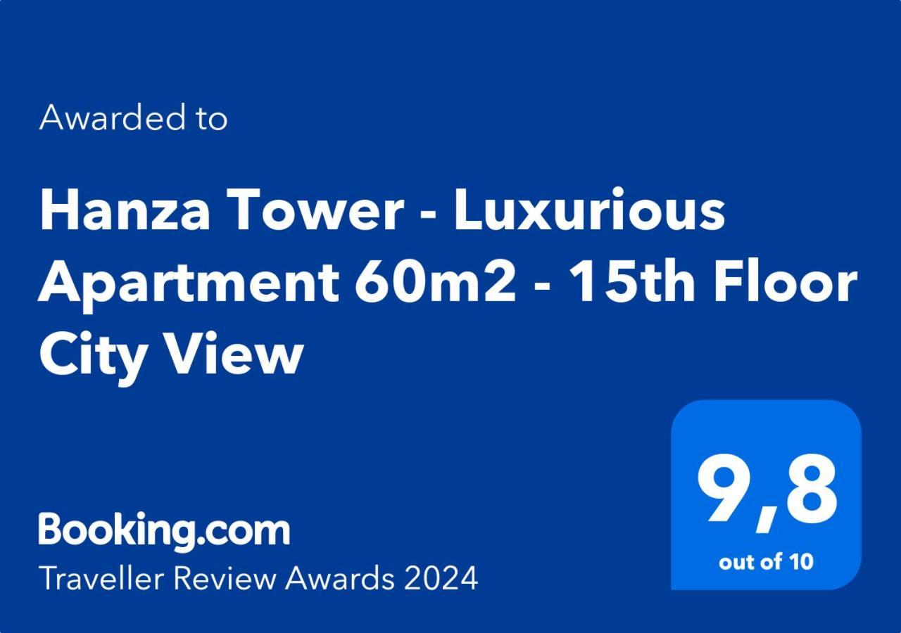 Hanza Tower - Luxurious Apartment 60M2 - 15Th Floor City View Szczecin Exterior foto
